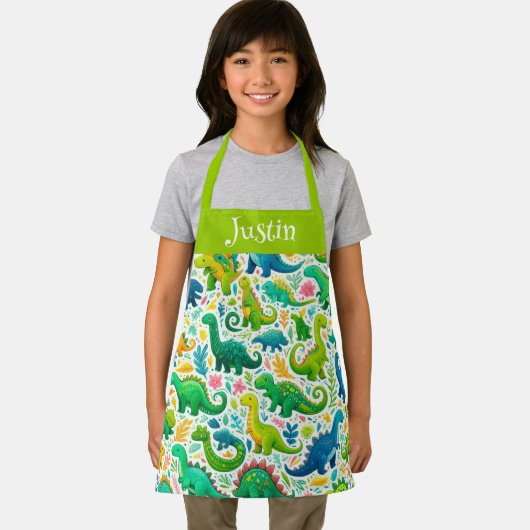 Schort van Jurassic Joy Kinderen (Insitu)