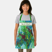 Schort van kind - Abstracte acrylkunst (Insitu)