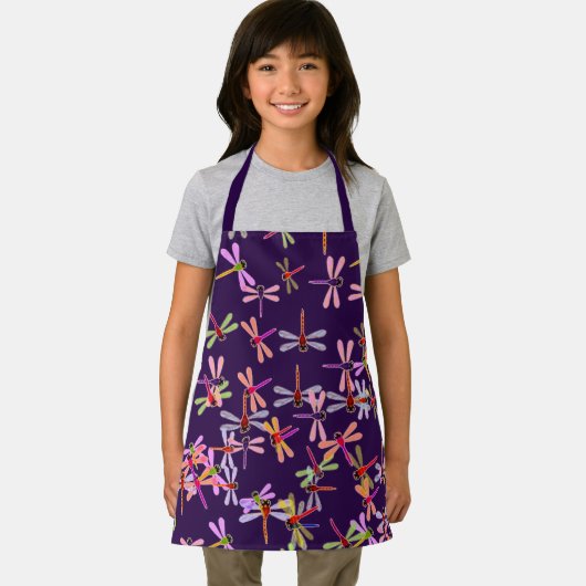 Schort van kleurrijke libellen (Insitu)