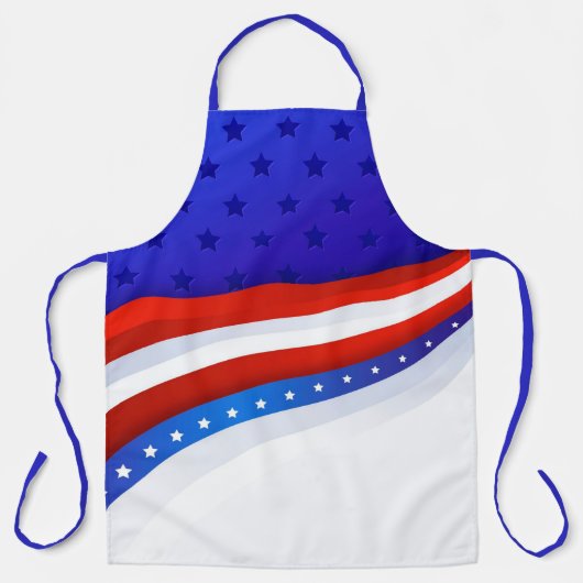 Schort van sterren en strips (Voorkant)