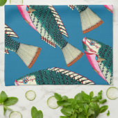 Schort van Victoriaans vis Theedoek (Gevouwen)