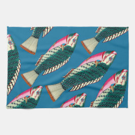 Schort van Victoriaans vis Theedoek