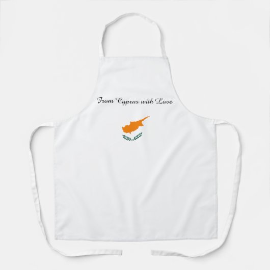 Schort (vlag van Cyprus) (Voorkant)