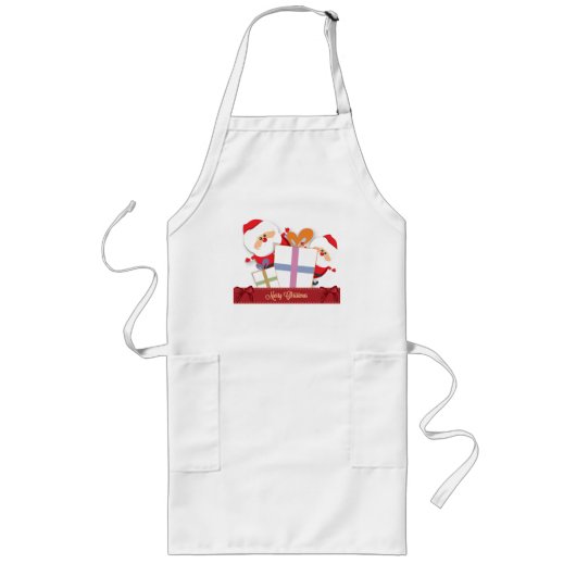 Schort voor feestdagen - kerstkerstkerstkerstkerst (Voorkant)