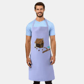 Schort voor gehakt ontbijtkoek (Gedragen)