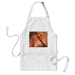 Schort voor het roken van BBQ-ribben