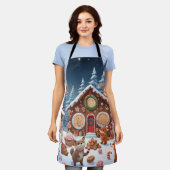 Schort voor kerstdieren en -traktaties | feestdag (Gedragen)