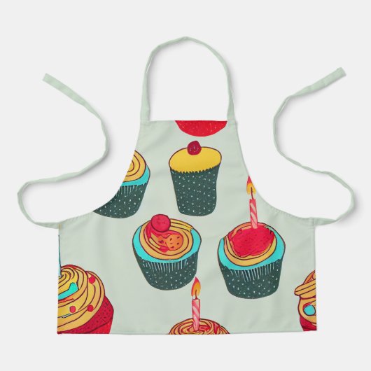 schort voor kinderbakken (Voorkant)
