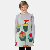 schort voor kinderbakken (Gedragen)