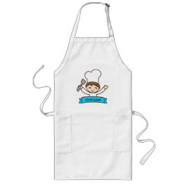 Schort voor kinderen met handgetekende Masterchef-