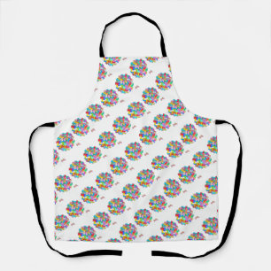 Schort Voor Koken Met Kleur