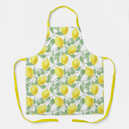 Schort voor leemons en bladzijden