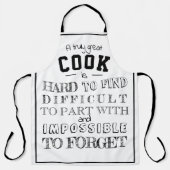 Schort voor man grootvader grillmaster voor mannen (Voorkant)