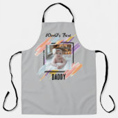  schort voor mannen - kleur, foto en tekst (Voorkant)