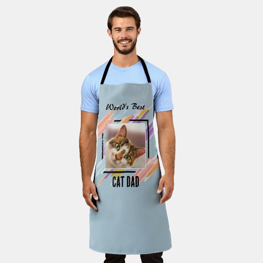  schort voor mannen - kleur, foto en tekst