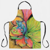 Schort voor multifunctionele voorjaarsafdrukken (Voorkant)