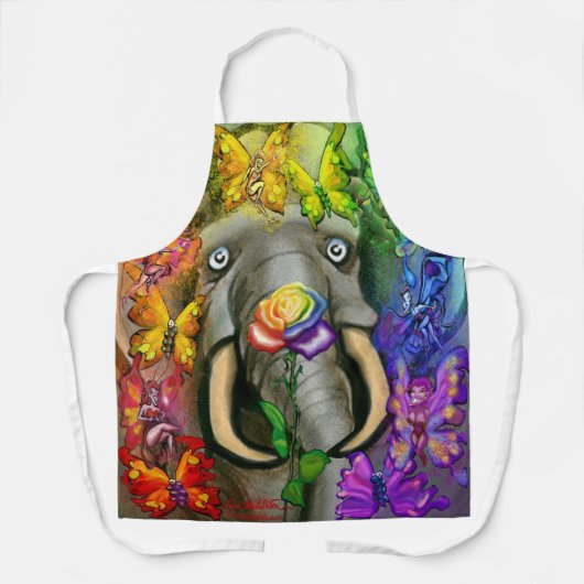 Schort voor regenboogpartijen (Voorkant)