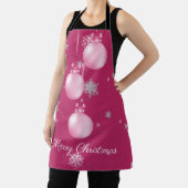 Schort voor roze kerstversiering (Insitu)