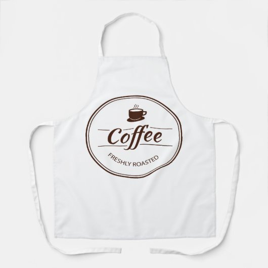 schort voor Schattigee caféhulpmiddelen (Voorkant)