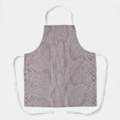 Schort voor snakeskin-textuur (Voorkant)