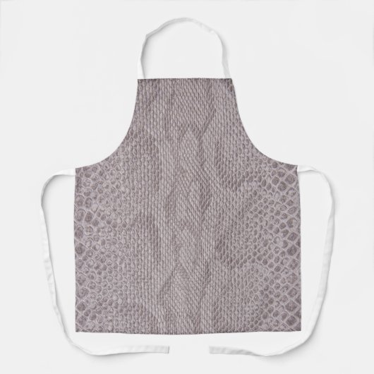 Schort voor snakeskin-textuur (Voorkant)