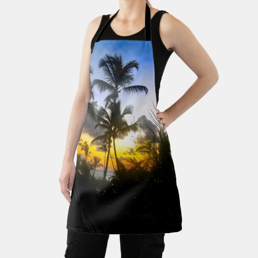 Schort voor Tropical Sunset Print (Insitu)