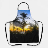 Schort voor Tropical Sunset Print (Voorkant)