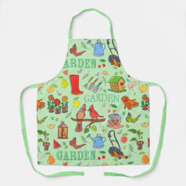 Schort voor tuinontwerp