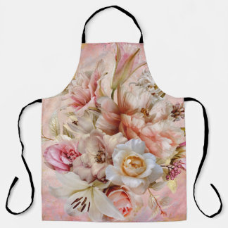 Schort voor tuinpartijroze All-Over Print 