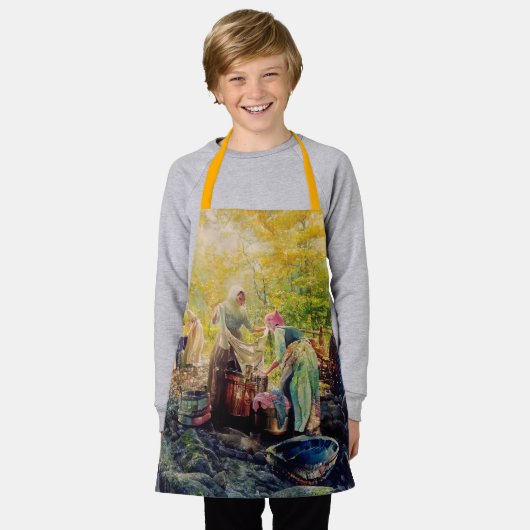 Schort wassen (Gedragen)