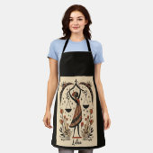 Schort Weegschaal Hemelse Zodiac Art (Gedragen)