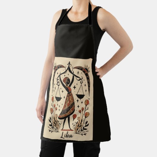 Schort Weegschaal Hemelse Zodiac Art (Insitu)