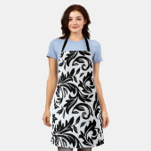 Schort Wit - P0358 (Gedragen)