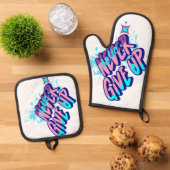 SCHORTEN GEVEN NOOIT OP OVENWANT & PANNENLAP SET (Top down)