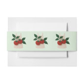 Schorten & tomaten cadeau lint — Foodie Lovers Uitnodigingen Wikkel (Voorkant Voorbeeld)