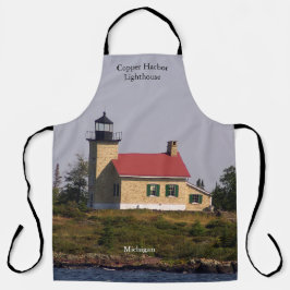 Schorten van de Copper Harbor Lighthouse