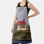 Schorten van de Copper Harbor Lighthouse (Insitu)