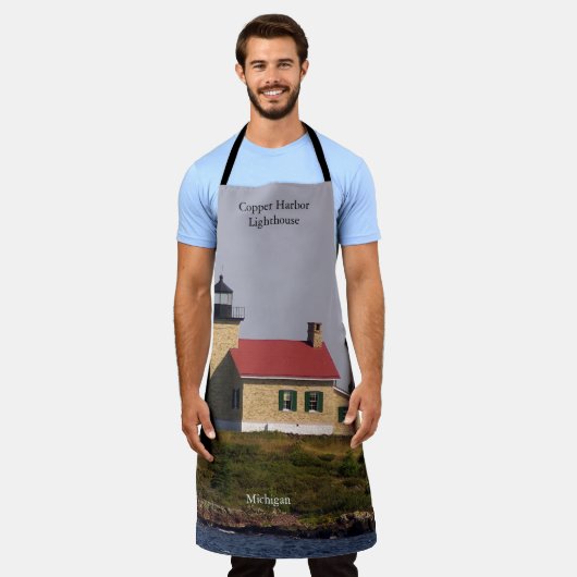 Schorten van de Copper Harbor Lighthouse (Gedragen)