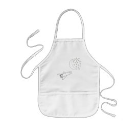 Schorten voor het kleuren van contouren met bewege