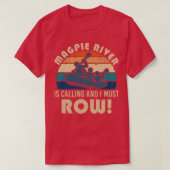 Schorting van de rivier de Magpie T-shirt (Design voorkant)