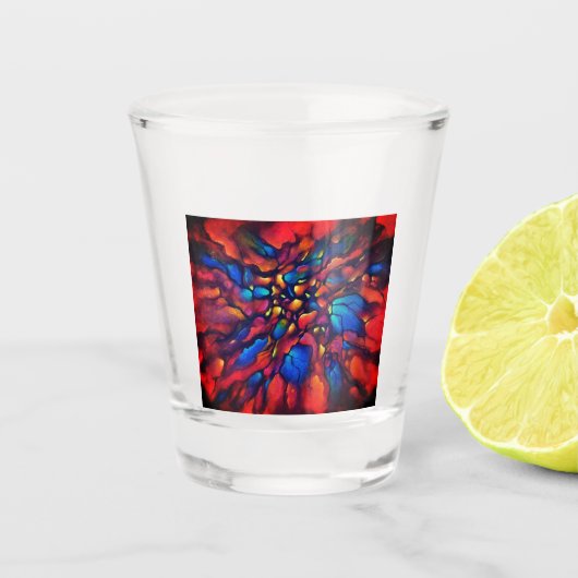 Schot ATTRACTIE-glas van Christèle Chabrette Shot Glas (Voorkant)