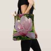 Schotel Magnolia Bloesemtas – gepersonaliseerd Tote Bag (Dichtbij)