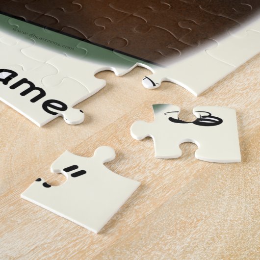 Schotel puzzel legpuzzel (Zijkant)