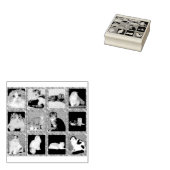 schotel rubberstempel (Gestempeld)