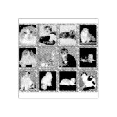 schotel rubberstempel (Afrduk)