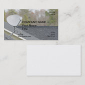 schotelantenne visitekaartje (Voorkant / Achterkant)