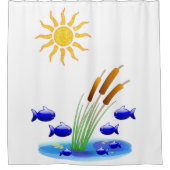 Schotelgordijn voor kinderen douchegordijn (Voorkant)