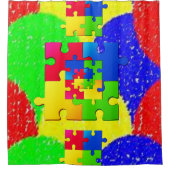 Schotelgordijn voor kinderen douchegordijn (Voorkant)