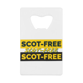 Schotelvrij Creditkaart Flessenopener