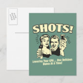 Schoten: Het verminderen van Uw GPA Briefkaart (Voorkant / Achterkant)